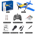 P51 RC Plane 2.4G 3CH EPP Foam Remote Control Fighter Fixed Wingspan Glider Outdoor RTF RC Warbird Airplane Toys Gifts