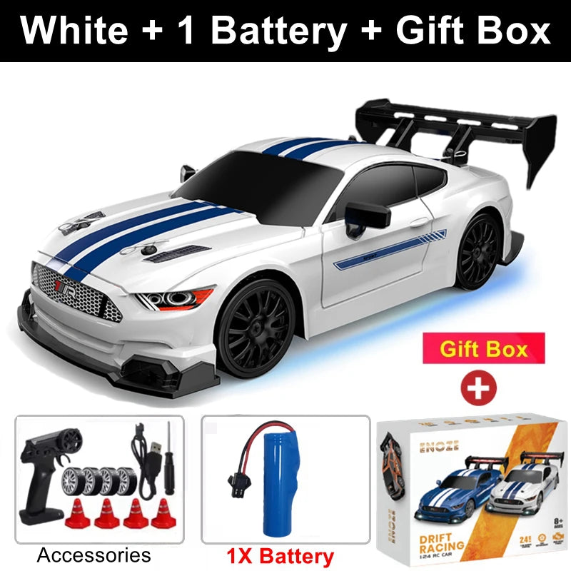 RC Drift Car Remote Control GTRPRO AE86PRO Model 4X4 Racing RTR Radio Truck Vehicle Toy Gift for Boy Girl Children Kid Adult