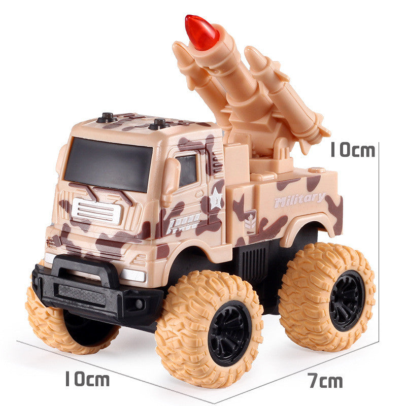 Four-Wheel Drive Off-Road Car in Children'S Toy Park