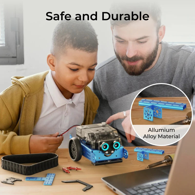Mbot2 Rover Robotics Kit: Kid'S Interactive Emo Robot for Coding Learning and Outdoor Play