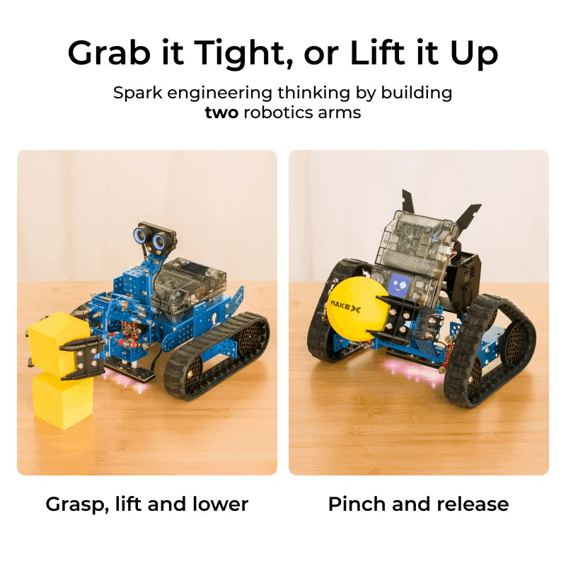 Mbot2 Rover Robotics Kit: Kid'S Interactive Emo Robot for Coding Learning and Outdoor Play