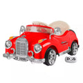 Battery Powered Red Classic Car Coupe Ride on Toy with Remote