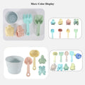 11/5/1 PCS Beach Sand Play Water Set Folding Bucket Summer Toys for Children Kids Outdoor Game Sandbox Accessories Color Random