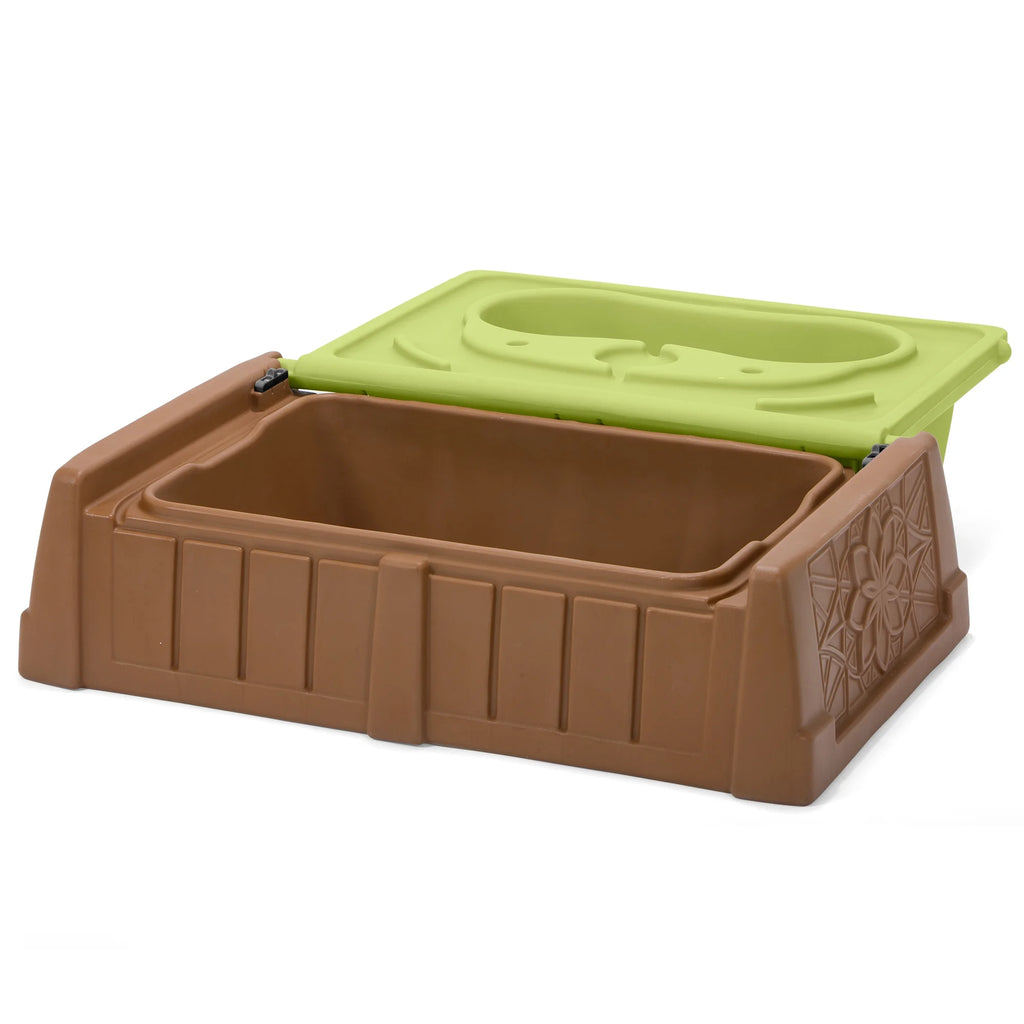 Sand and Water Bench, 2 in 1 Combination Play Table and Children'S Storage Bench