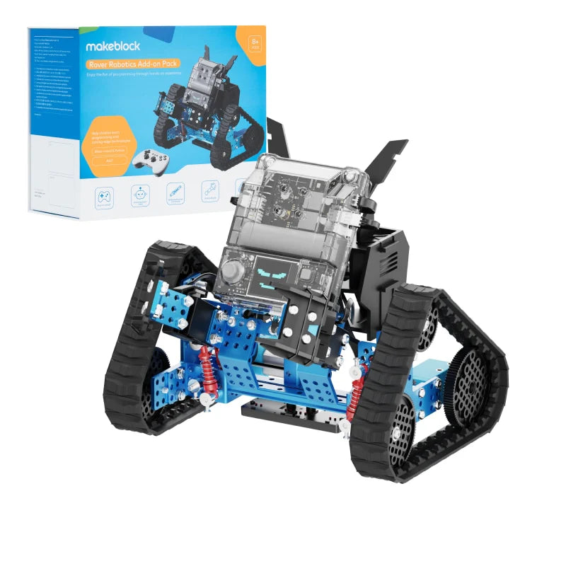 Mbot2 Rover Robotics Kit: Kid'S Interactive Emo Robot for Coding Learning and Outdoor Play