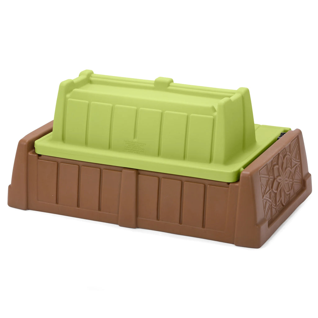 Sand and Water Bench, 2 in 1 Combination Play Table and Children'S Storage Bench
